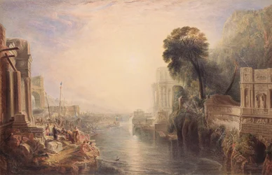 Les ruines de la Rome antique, c.1820